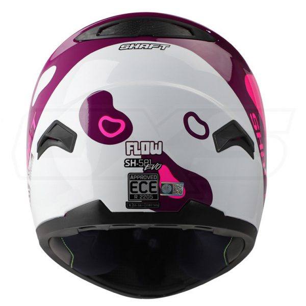 Casco moto shaft 581 evo flow mr bl integral - Imagen 2