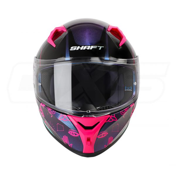 Casco moto shaft 526sp integral spiritual cam fc.n - Imagen 4