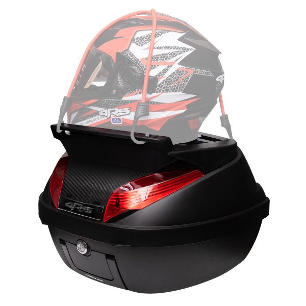 Maleta Top Case Para Moto 4rs E63 Con Parrilla 42 Litros - Imagen 4