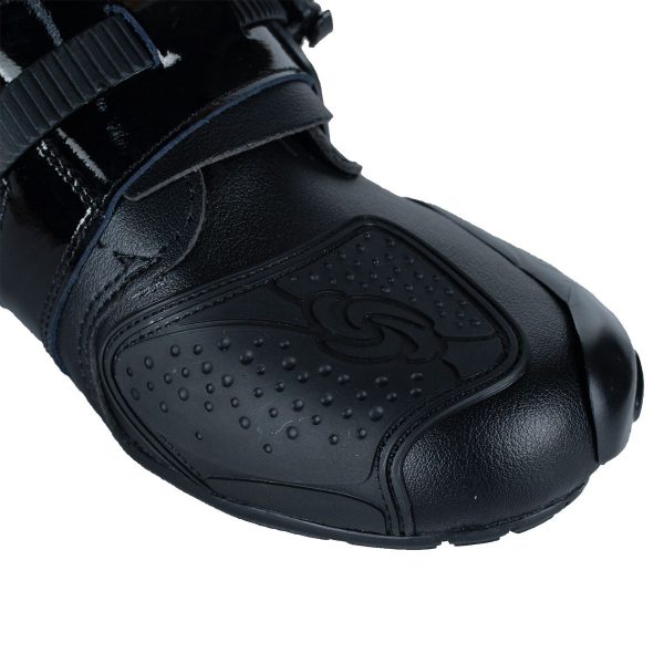 Botas Para Moto a09003 Caña Intermedio Media Ajuste Broche - Imagen 5