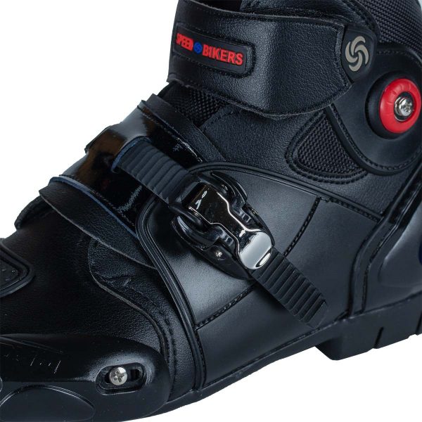 Botas Para Moto a09003 Caña Intermedio Media Ajuste Broche - Imagen 6