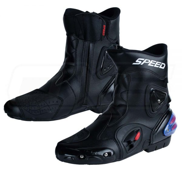 Botas Para Moto A004 Caña Media Speed Protecciones