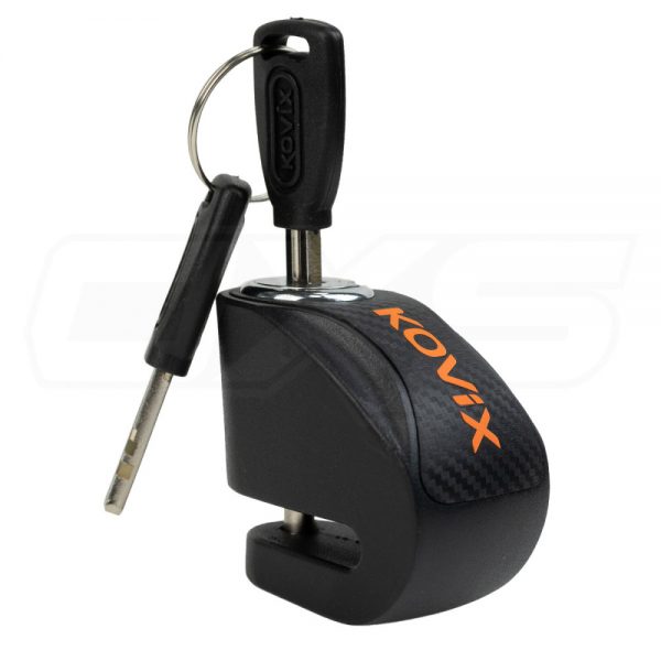 Candado Disco Moto Kovix Knn1 negro Pin 6mm Aleacion Acero