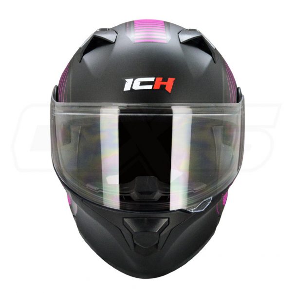 Casco moto ich 3120 abatible fast fc.n con sun visor certificación dot - Imagen 2