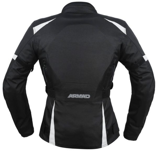 Chaqueta para moto mujer armad gear diva maxdura impermable - Imagen 2