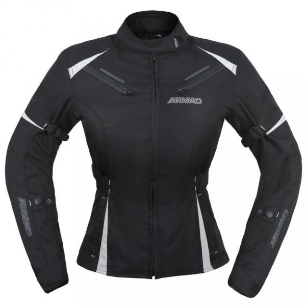 Chaqueta para moto mujer armad gear diva maxdura impermable