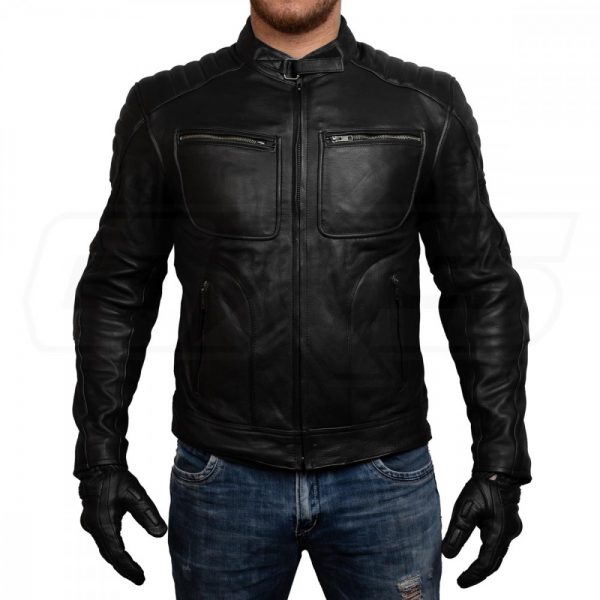 Chaqueta para moto armad gear falcon cuero