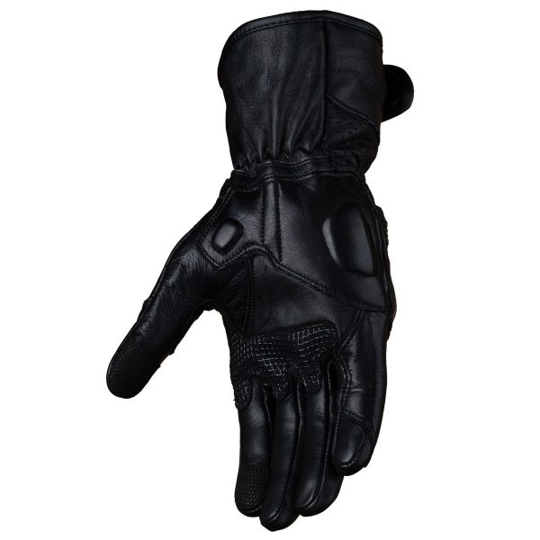 Guantes para moto armad gear aero1 cuero largos touch - Imagen 3