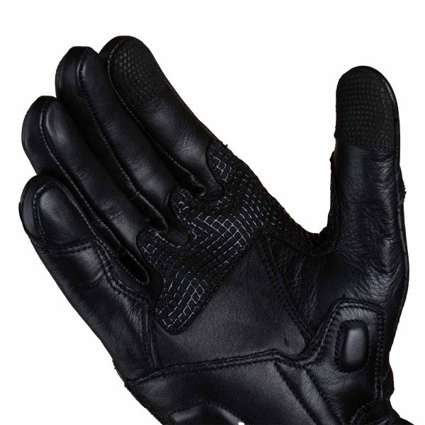 Guantes para moto armad gear aero1 cuero largos touch - Imagen 4