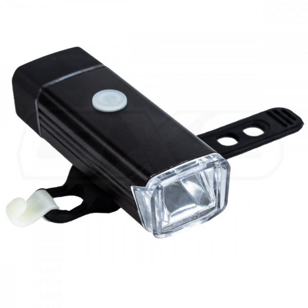 Luz led delantera para bicicleta aluminio 5w 180 lumens recargable con secuencias MC-QD001