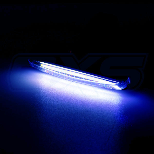 Luz led para bibicleta bi color recargable usb azul / rojo RPL-2266 - Imagen 2
