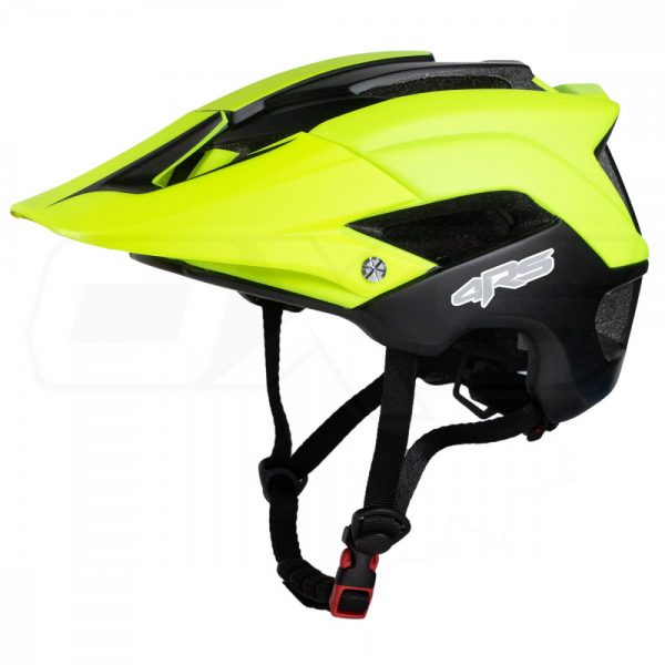 Casco bicicleta 4rs enduro pro certificado blk/yellow