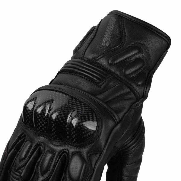 Guantes para moto armad gear facer cuero touch - Imagen 2