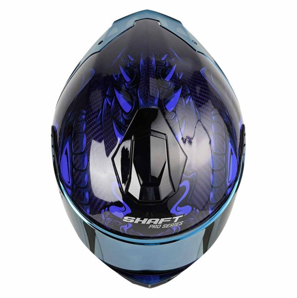 Casco moto Shaft pro 620c evo fibra de carbono integral lizzard az tr.revo.az ¡Nuevo Embarque! - Imagen 4