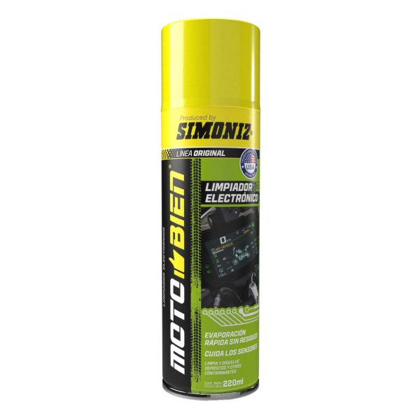 Limpiador electronico simoniz motobien 220ml ¡Nuevo Embarque!