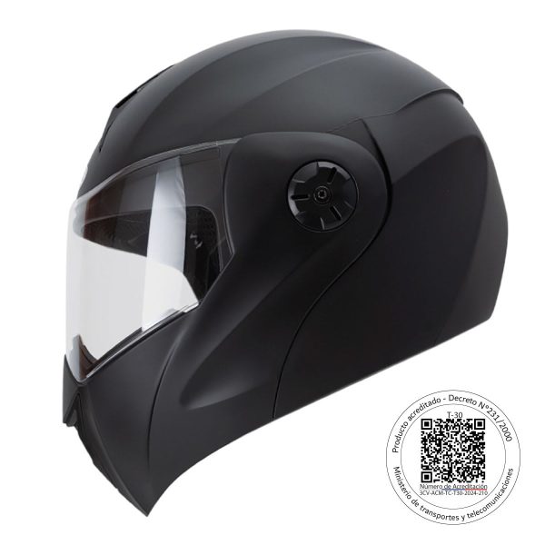 Casco moto tech t30 abatible solid ng (i) certificación dot ¡Nuevo embarque!