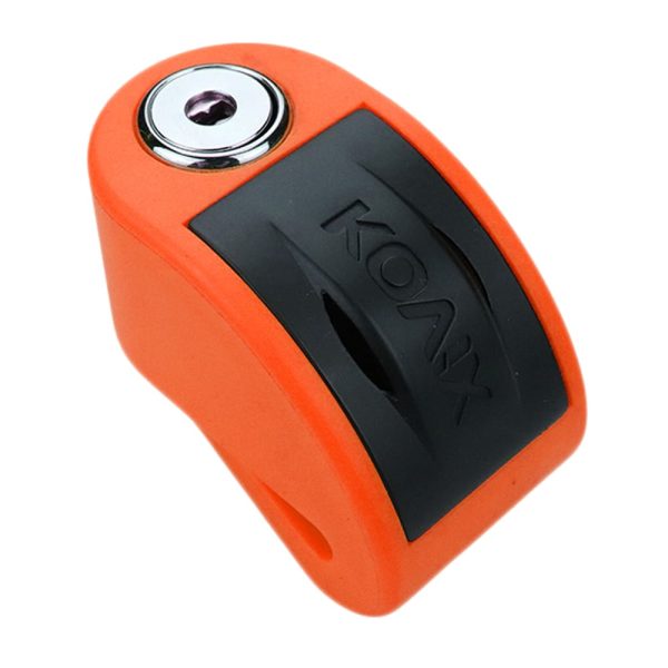 Candado disco moto kovix con alarma kt6-fo verde fluor - Imagen 4
