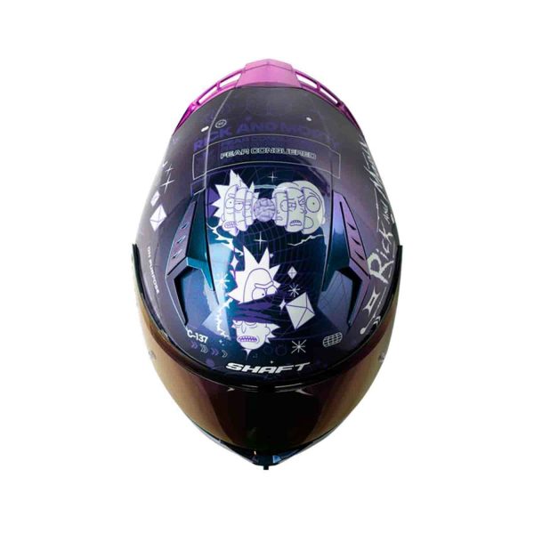 CASCO MOTO SHAFT 526SP EVO RICKVIVAL MR INTEGRAL EDICIÓN LIMITADA - Imagen 5