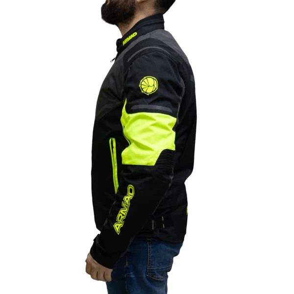 Chaqueta para moto armad gear reax maxdura impermable - Imagen 3
