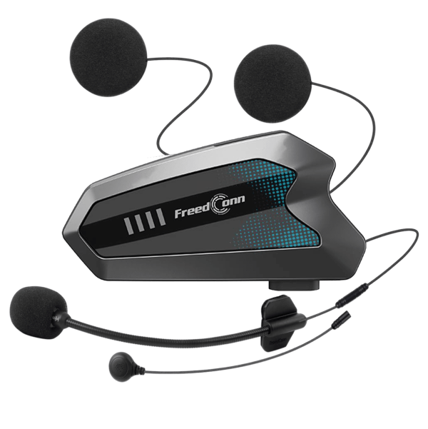 Manos libres freedconn Hero para casco moto IP67 intercomunicador + audifonos hi res de regalo