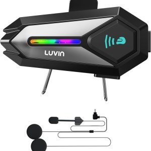 Manos libres para casco moto luvin galaxy8 intercomunicador ¡Nuevo Embarque!