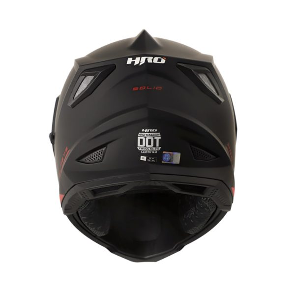 Casco moto hro mx-330dv solid ng mate rj multipropósito.   ¡Nuevo Embarque!    SKU: 166927 - Imagen 2