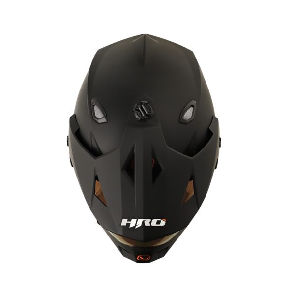 Casco moto hro mx-330dv solid ng mate rj multipropósito.   ¡Nuevo Embarque!    SKU: 166927 - Imagen 3