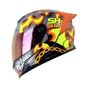 casco moto shaft 502sp fire boy gr nj.n integral normal dot acreditado (V/SV).    ¡Nuevo Embarque!      SKU: 164465