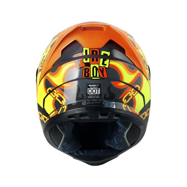 casco moto shaft 502sp fire boy gr nj.n integral normal dot acreditado (V/SV).    ¡Nuevo Embarque!      SKU: 164465 - Imagen 2