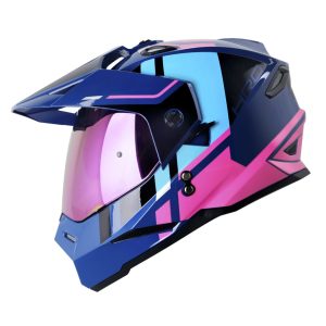 Casco moto hro mx-330dv dry az fc multipropósito.    ¡Nuevo Embarque!     SKU: 166898