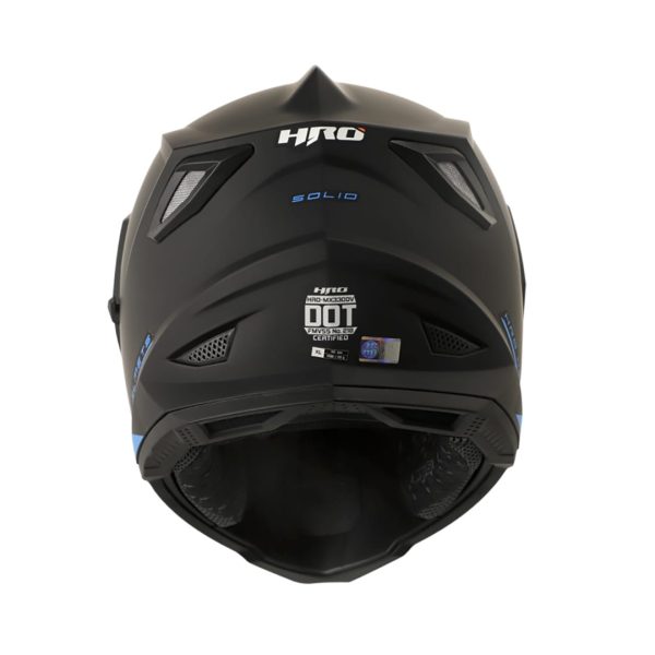Casco moto hro mx-330dv solid ng mate az multipropósito.   ¡Nuevo Embarque!     SKU: 166915 - Imagen 2